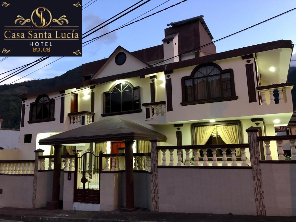 Hotel Casa Santa Lucía Baños Exterior foto